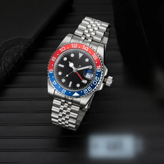 Rolex GMT-Master II Pepsi Bezel – Stainless Steel Luxury Watch