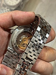 Rolex Land-Dweller with Unique Blue Honeycomb Dial